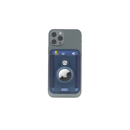 MARZ - Santhome Airtag Cardholder - Navy Blue