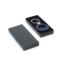 LEEVI - Santhome® PU Keychain with Santhome Tag pocket - Navy Blue