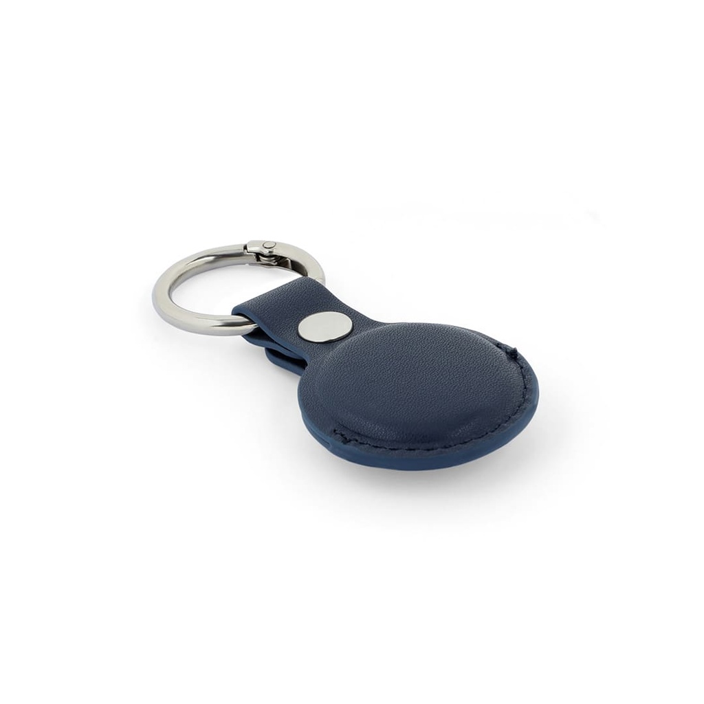 LEEVI - Santhome® PU Keychain with Santhome Tag pocket - Navy Blue