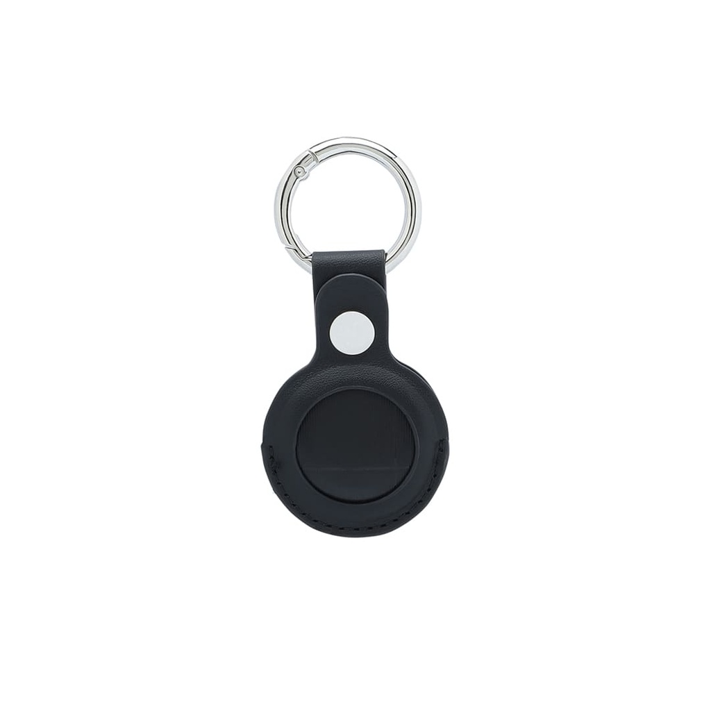 LEEVI - Santhome® PU Keychain with Santhome Tag pocket - Black