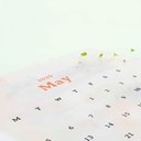 eco-neutral® Plantable Calendar with 12 Sheets Seed Paper