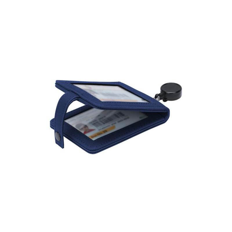 KOLN - Santhome ID Cardholder with Reel Badge - Navy Blue