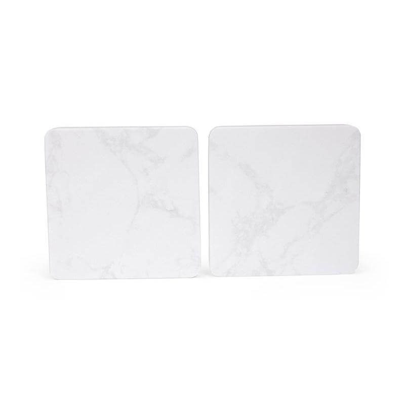 CARRARA - Giftology Set of 2 Marble Coasters