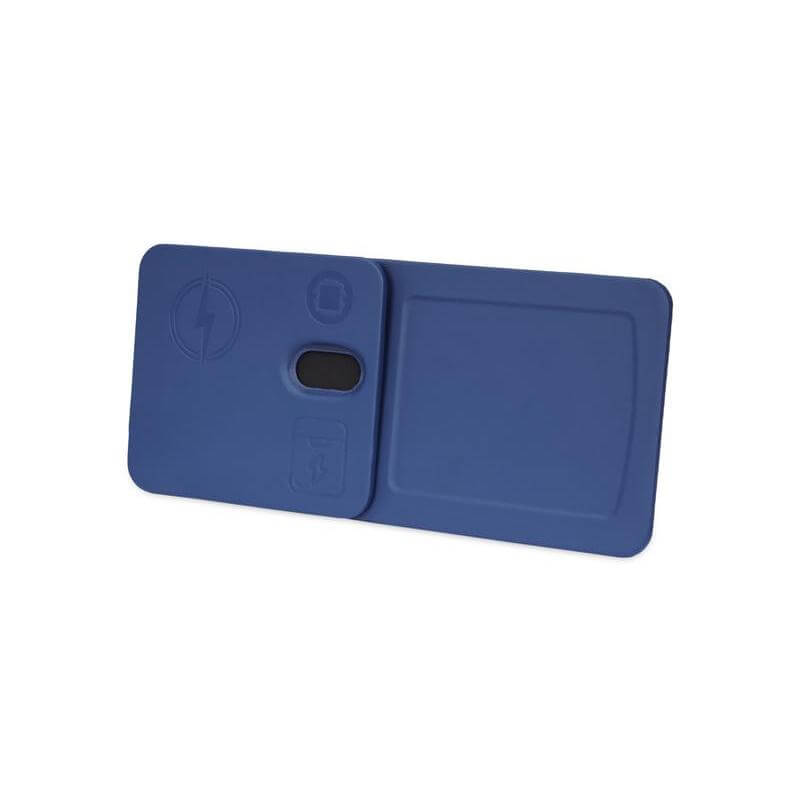 AVRON - Giftology 3-in-1 Magnetic Wireless Charger Desk Tray - Navy