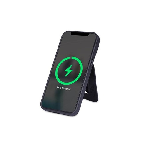 MAG3 - Giftology 3-in-1 Magnetic Wireless Charger Card Holder - Black
