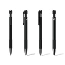 PILA - Recycled Aluminium Ballpoint Pen - Black
