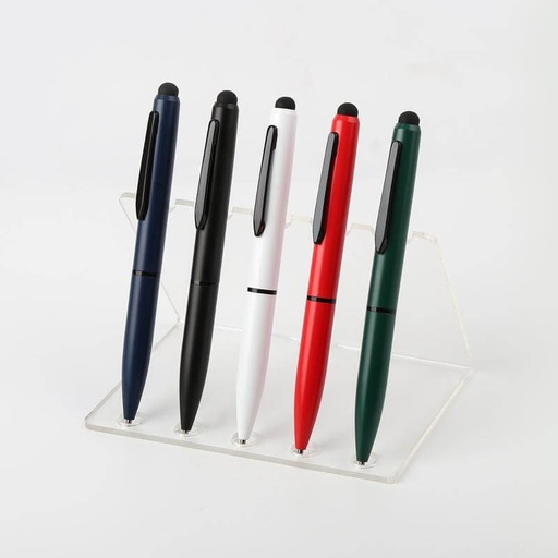 SVEN - Metal Ballpoint Pen with Stylus - Red