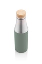 BREDA - Vacuum Bottle With Bamboo Lid - Green