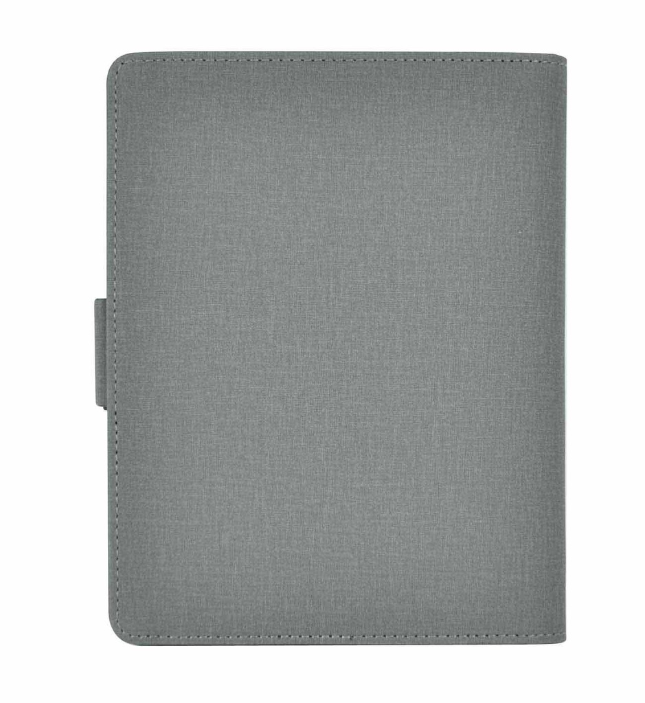 PREETZ - Santhome Technology Folder with 8000 mAh Wireless Powerbank and 32GB USB - Dark Grey
